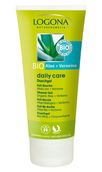 Logona Daily Care Classics Żel pod prysznic z bio-aloesem i werbeną