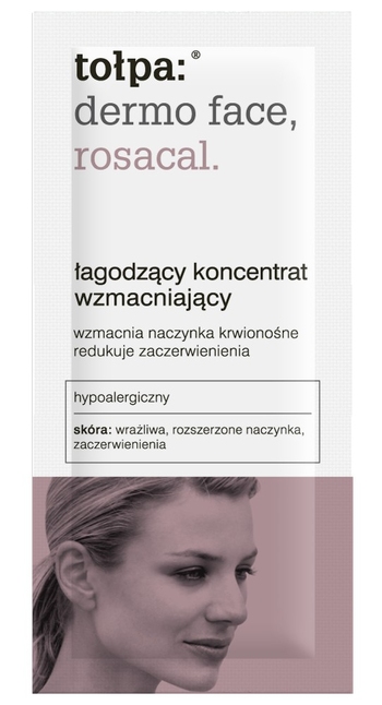 łagodzący koncentrat wzmacniający, próbka