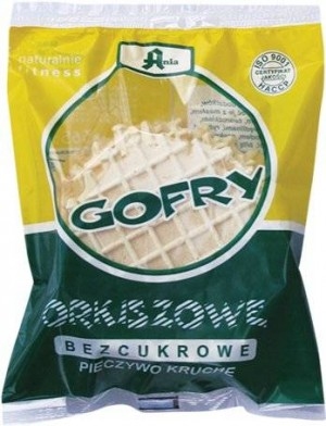 Gofry orkiszowe naturalne 65g