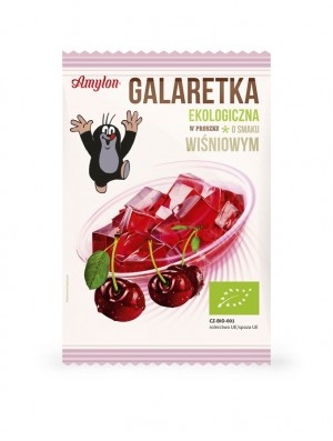 Galaretka o smaku wiśniowym Bio 40g