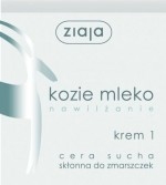 Ziaja kozie mleko - krem nawilżający (50ml) 