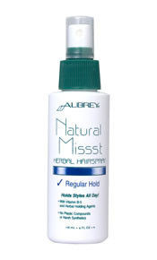 Natural Missst Ziołowy spray do włosów - średnie utrwalenie 118ml