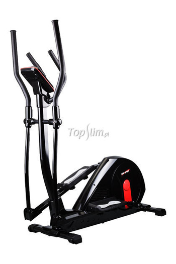 Orbitrek elektromagnetyczny HS-55E Elite Hop-Sport - wiśnia - zielony
