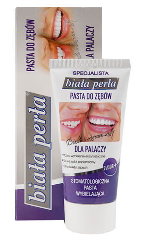 BIAŁA PERŁA Past.do zębów dla palaczy 75ml