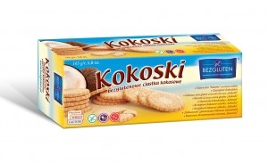 Kokoski ciastka kokosowe 165g