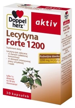 DOPPELHERZ Activ Lecytyna FORTE x 30 kaps.