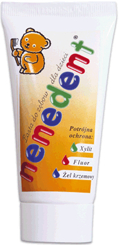 NENEDENT Pasta z fluorem dla dzieci 50ml od 4 roku życia