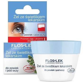 FLOSLEK Żel do powiek i pod oczy ze świetlikiem 10g